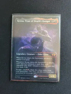 Magic the Gathering - Kroxa, Titan of Death's Hunger FOIL - Image 1