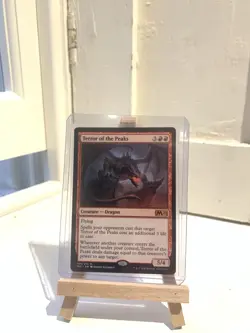 Terror Of The Peaks, Magic The Gathering, M21 164/274, Near Mint - Image 1