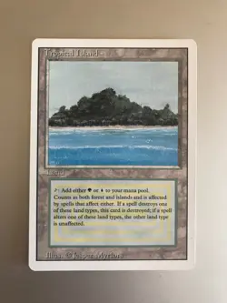 Tropical Island - Revised Edition (3ED) - LP - MTG *Combined Shipping - Image 1