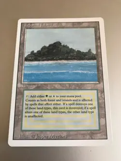 Tropical Island - Revised Edition (3ED) - LP - MTG *Combined Shipping - Image 2