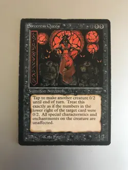 Sorceress Queen - Arabian Nights (ARN) - HP - MTG *Combined Shipping - Image 1
