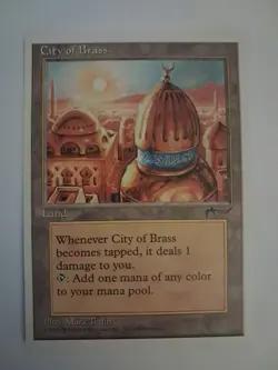 City of Brass EX Chronicles MTG Magic the Gathering - Image 1