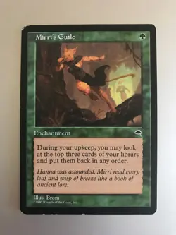 Mirri's Guile - Tempest (TMP) - MP - MTG *Combined Shipping - Image 1