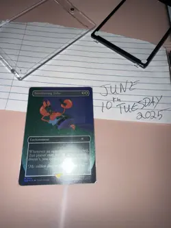 Mr Krabs Smothering Tithe #7009 Foil MTG Secret Lair NM W/ Case Magic Gathering - Image 2