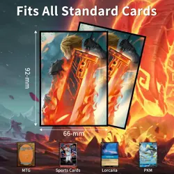 MTG Card Sleeves(Fantasy) Magic The Gathering Sleeves Art Sleeve Fantasy - Image 4