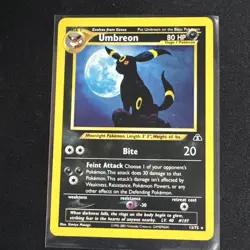Umbreon Holo Neo Discovery 13/75 2001 Pokemon WoTC Rare - Image 1