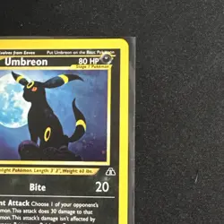 Umbreon Holo Neo Discovery 13/75 2001 Pokemon WoTC Rare - Image 3