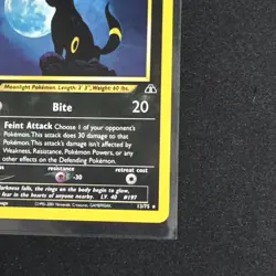 Umbreon Holo Neo Discovery 13/75 2001 Pokemon WoTC Rare - Image 4