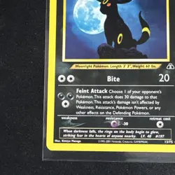 Umbreon Holo Neo Discovery 13/75 2001 Pokemon WoTC Rare - Image 5