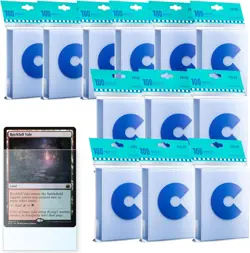 1200 Pack Exact Fit Card Sleeves, Perfect Inner 1200 Clear - Image 1