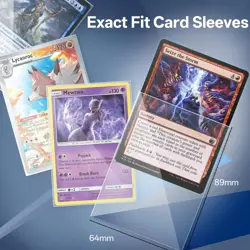 1200 Pack Exact Fit Card Sleeves, Perfect Inner 1200 Clear - Image 4