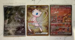 Pokemon 151 Mew UPC Ultra Premium Collection 3x Promo Cards Sealed - Image 1
