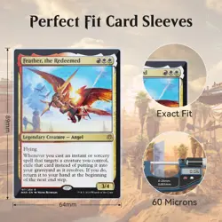 500 Pack Perfect Fit Card Sleeves, Inner Sleeves Ideal for 500 PCS, Clear - Image 2