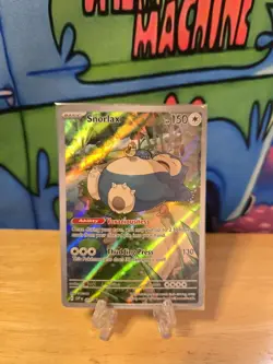 SEALED Pokemon Snorlax SVP 051 Scarlet & Violet 151 Holo Black Star Promo NM!!!! - Image 1