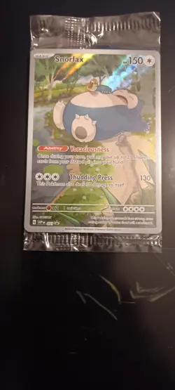 2023 Pokemon SVP 151 Black Star Promo Snorlax Holo #051 Sealed From Trainer Box - Image 1