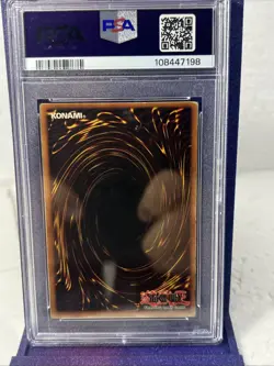 Yugioh Left Leg Of The Forbidden One 1st Edition LOB-121 PSA 3 - Image 2