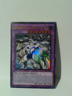 Yu-Gi-Oh! Justice Hunters JUSH-EN006 Dracotail Arthalion ultra rare 1st Ed NM - Image 1