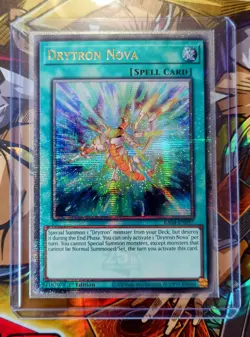 Drytron Nova (Quarter Century Secret Rare) - RA04-EN097 - Yu-Gi-Oh TCG - Image 1