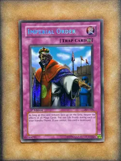Yugioh Imperial Order PSV-104 Secret Rare 1st Ed NM - Image 1