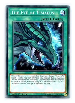 The Eye of Timaeus - LEDD-ENA21 - Common - 1st Edition - Yugioh - Image 1