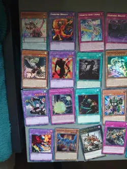 Yugioh 80 Card lot bundle includes rareU shiny stuff, exact as pictured YUG19 - Image 2
