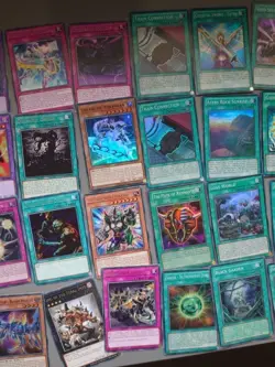Yugioh 80 Card lot bundle includes rareU shiny stuff, exact as pictured YUG19 - Image 4
