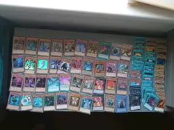 Yugioh 80 Card lot bundle includes rareU shiny stuff, exact as pictured YUG11 - Image 1