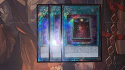 x3 Yu Gi Oh - RA02-EN054 Book Of Eclipse - Platinum Secret Rare Playset - Image 1