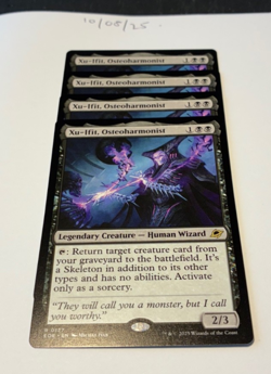 Magic the Gathering MTG Xu-Ifit, Osteoharmonist x4 Rare Cards NM/M Eternities - Image 1