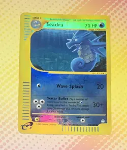 Seadra 58/147 Aquapolis 2002 Reverse Holo Pokemon Card TCG - Image 1