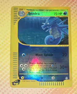 Seadra 58/147 Aquapolis 2002 Reverse Holo Pokemon Card TCG - Image 2