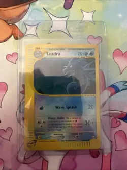 Seadra 58/147 Aquapolis 2002 Reverse Holo Pokemon Card TCG - Image 1