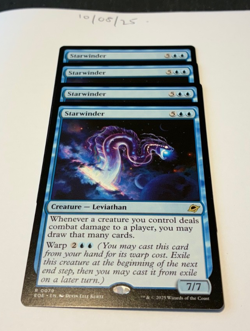 Magic the Gathering MTG Starwinder x4 Rare Cards NM/M Eternities - Image 1