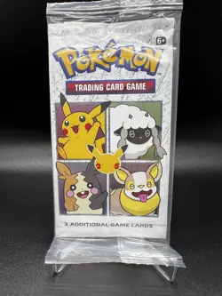 Pokemon 25th General Mills Cereal 3 Card Promo Packs New Sealed Lot Of Five (5) - Image 1