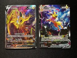 Jolteon V & VMAX SWSH184 SWSH: Sword & Shield Promo Cards Holo NM - Image 1
