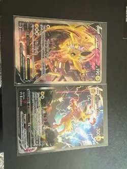 Jolteon V & VMAX SWSH184 SWSH: Sword & Shield Promo Cards Holo NM - Image 1