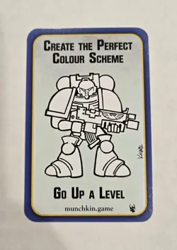 White Dwarf Issue 500 Munchkin 40K Promo Card Create the Perfect Colour Scheme - Image 1