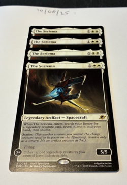 Magic the Gathering MTG The Seriema x4 Rare Cards NM/M Eternities - Image 1