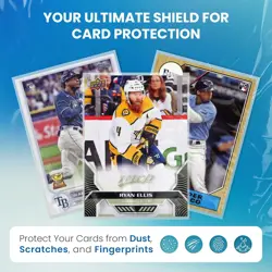 100 Premium Penny Sleeves - Ultra-Clear 2mil Trading Card Protectors Clear - Image 2