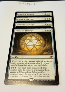 Magic the Gathering MTG Pinnacle Starcage x4 Rare Cards NM/M Eternities - Image 1