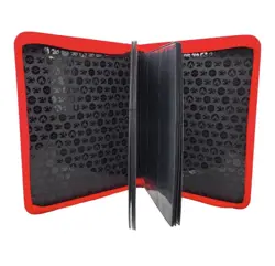 Ultra Pro Pokemon TCG Charizard 9 Pocket Leather Binder Red 360 Card Capacity 74427161613 - Image 4