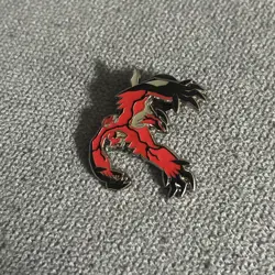 Official Pokemon Yveltal Enamel Hat Pin Lapel TCG Card Game - Image 1