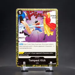 Tempest Kick OP07-096 Holo Rare | 500 Years in the Future | One Piece Card TCG 2 - Image 1
