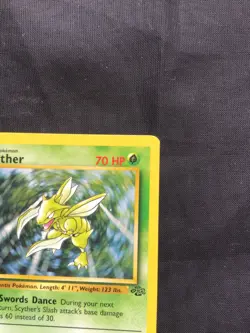 Pokemon Cards: 1st Edition Jungle Rare: Scyther 26/64 - Image 3