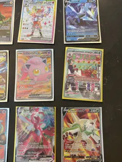 Pokemon TCG Holo Ultra Rare Full Art V and Vmax Set 12 Cards - Image 3