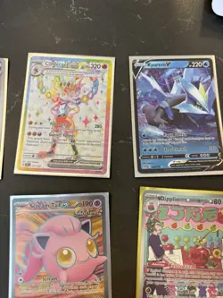 Pokemon TCG Holo Ultra Rare Full Art V and Vmax Set 12 Cards - Image 5