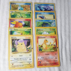 Pokemon First Partner Pack Promo Jumbo Card Lot of 10 LP/MP - Image 1