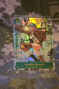 One Piece Card Game Jewelry Bonney OP12-118 Manga Art English Ver. - Image 1