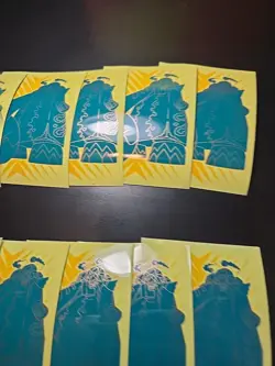 10X Pokemon Deck Card Sleeves Sword Shield Rebel Clash 2020 - NEW! Unused NM+ - Image 5