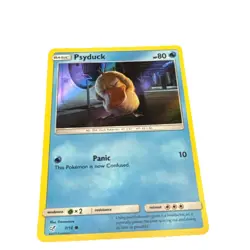 Psyduck 7/18 - NM Holo Detective Pikachu - Pokemon 2019 Common TCG Card (A) - Image 1